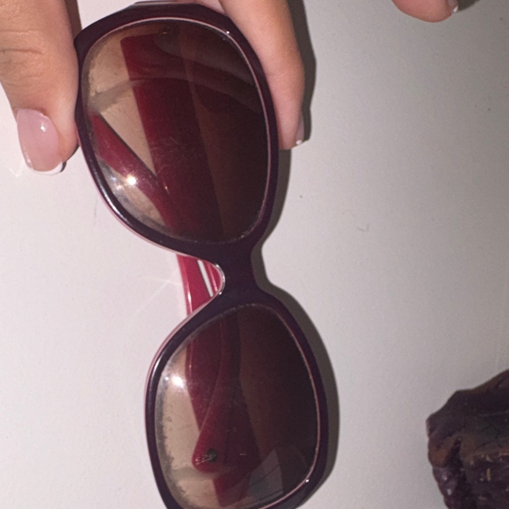Coach Burgundy Sunglasses